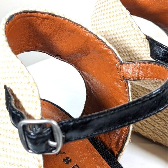 Lucky Brand Katereena Wedge Espadrilles Strap Sandal Size 9M/39 - Picture 7 of 12